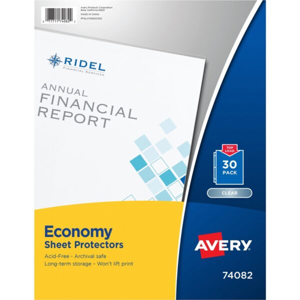 Avery® Economy-Weight Sheet Protectors