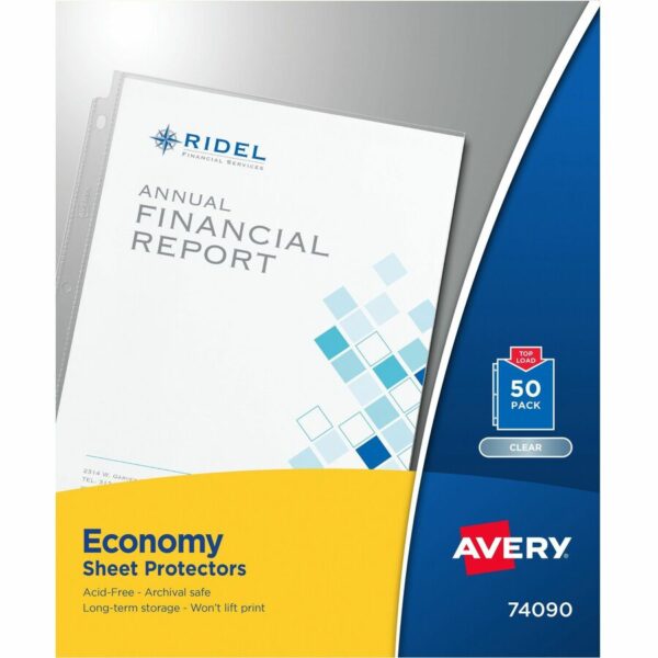 Avery® Economy-Weight Sheet Protectors