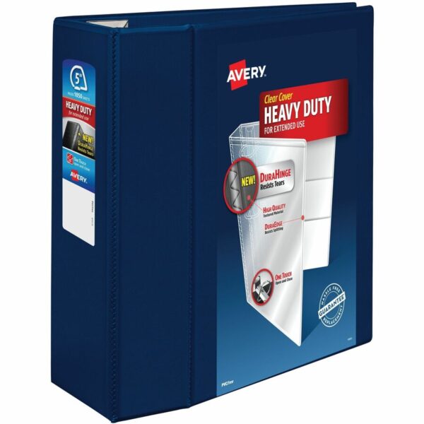 Avery Heavy-Duty View Binders with One Touch EZD Rings