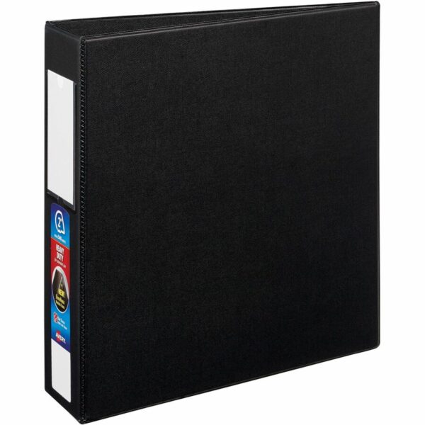 Avery Heavy Duty Binder 2" , One Touch™ Locking D Rings, Black