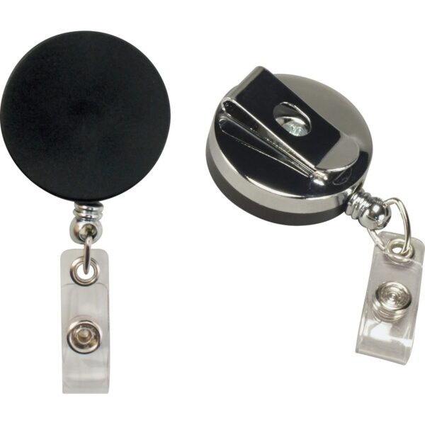 SICURIX Heavy-Duty ID Card Reel with Belt Clip - Image 2