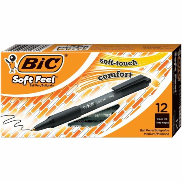 BIC SoftFeel Retractable Ball Pens