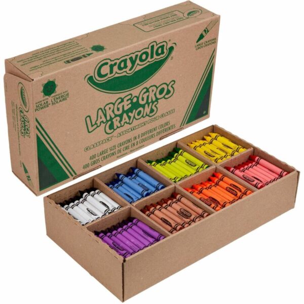 Crayola 8-Color Crayon Classpack