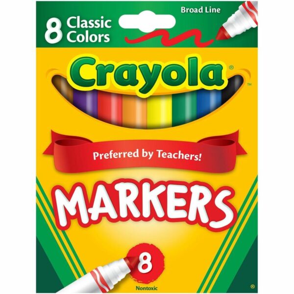 Crayola Classic Colors Broad Line Markers