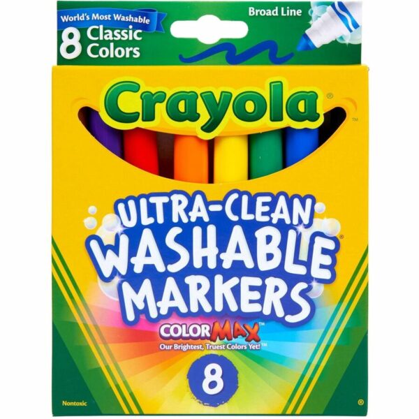 Crayola Classic Washable Marker Set - Image 5