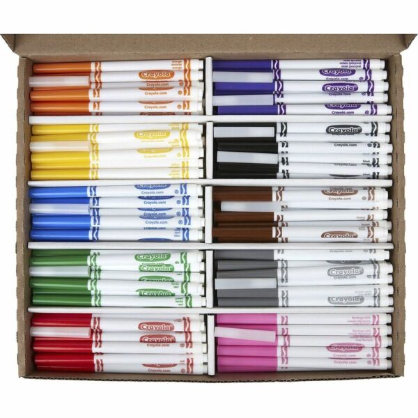 Crayola 10-Color Marker Classpack - Image 2