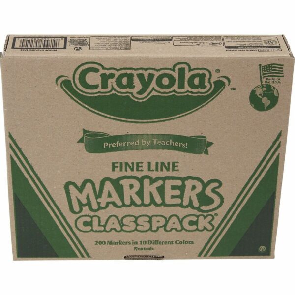 Crayola 10-Color Marker Classpack - Image 5