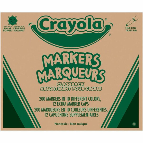 Crayola 10-Color Marker Classpack - Image 6