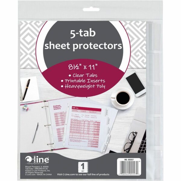 C-Line Top-Loading Sheet Protectors