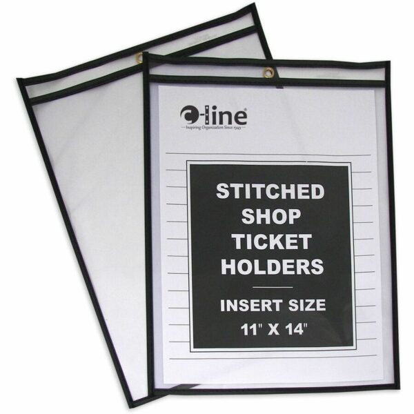 C-Line Stitched Vinyl Shop Ticket Holders