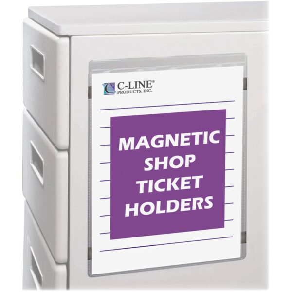 C-Line Magnetic Shop Ticket Holders