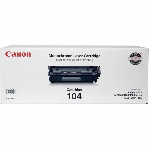 Canon Original Laser Toner Cartridge - Black - 1 Each