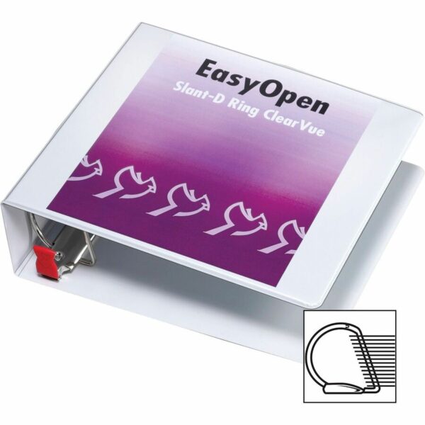 Cardinal EasyOpen Clearvue Slant D-Ring Binders - Image 2