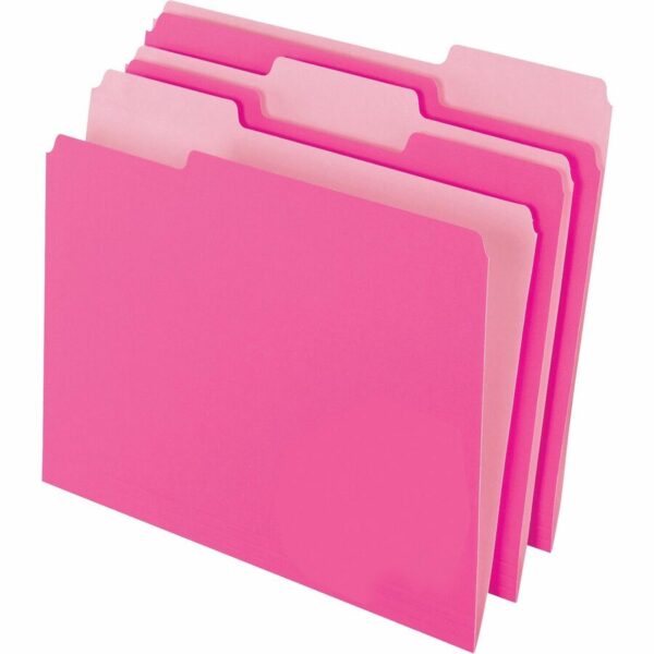 Pendaflex 1/3 Tab Cut Letter Recycled Top Tab File Folder