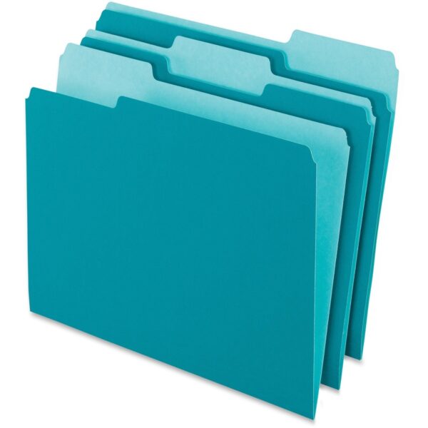 Pendaflex 1/3 Tab Cut Letter Recycled Top Tab File Folder