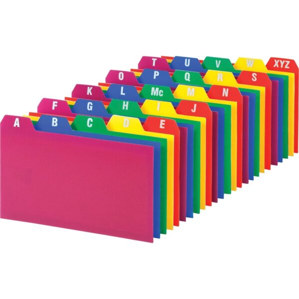 Oxford A-Z Poly Filing Index Cards