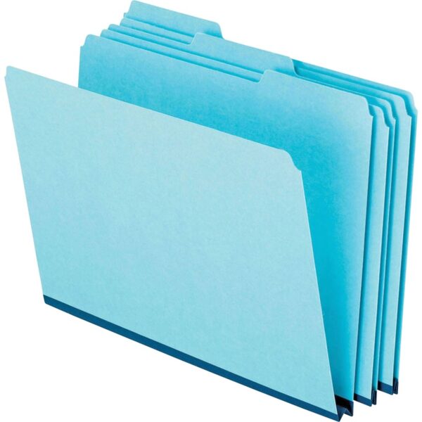 Pendaflex 1/3 Tab Cut Letter Recycled Top Tab File Folder - Image 2