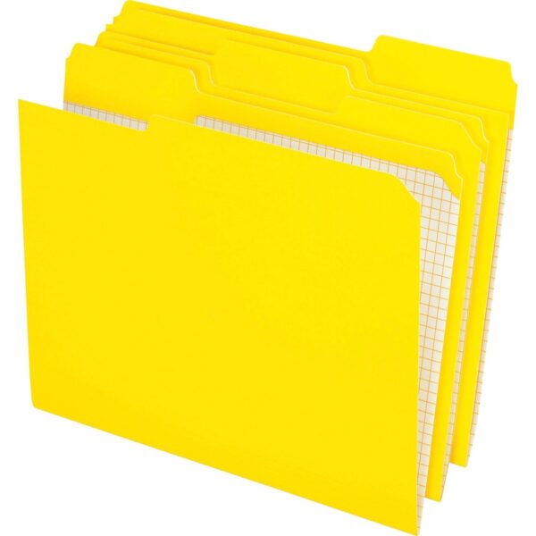 Pendaflex 1/3 Tab Cut Letter Recycled Top Tab File Folder - Image 2