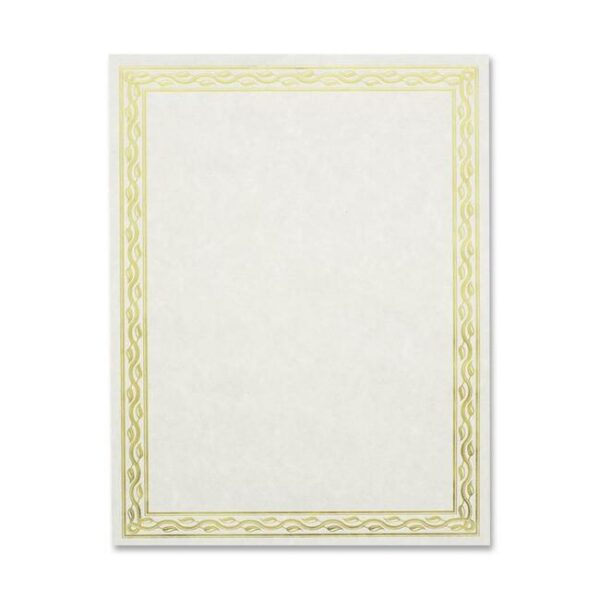 Geographics Premium Gold Foil Border Certificates