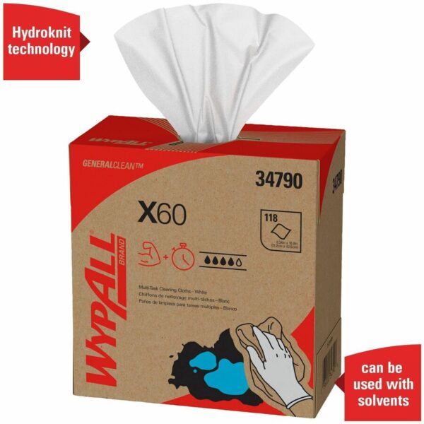 Wypall GeneralClean X60 Multi-Task Cleaning Cloths - Pop-Up Box - Image 3