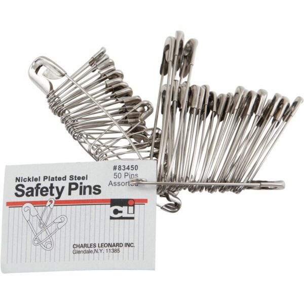 Charles Leonard Safety Pins