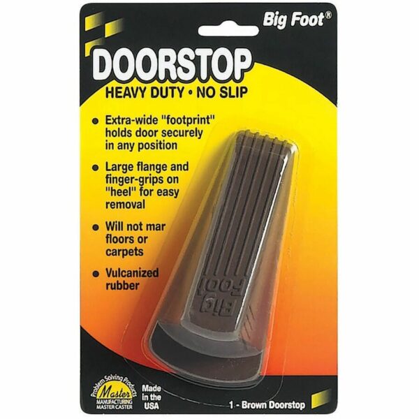 Big Foot Doorstop - Brown