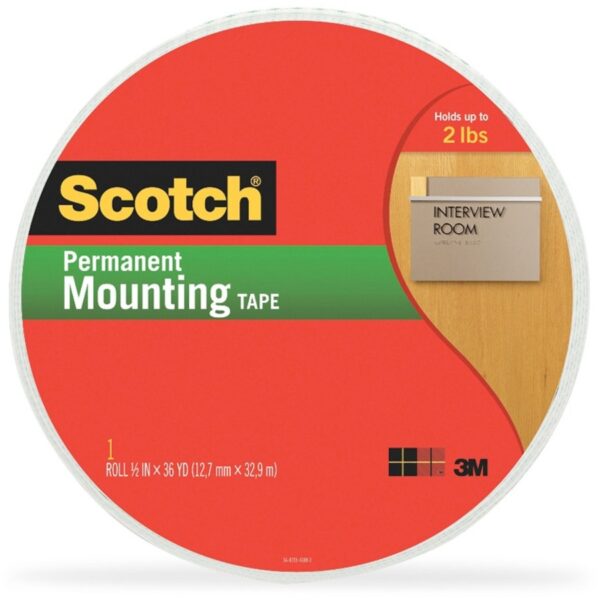 Scotch Double-Coated Foam Mounting Tape