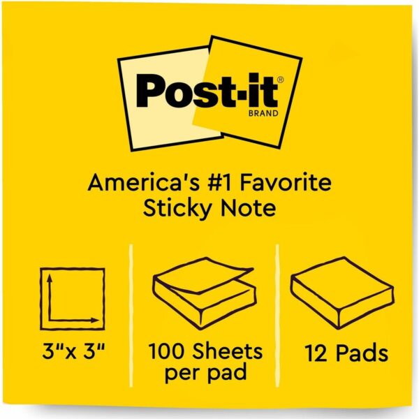 Post-it® Notes Original Notepads - Image 3