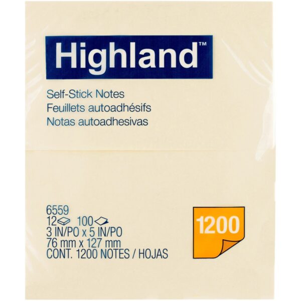 Highland Self-sticking Notepads - Image 2