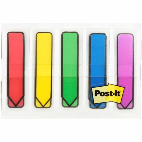 Post-it® Arrow Flags in On-the-Go Dispenser - Bright Colors - Image 3