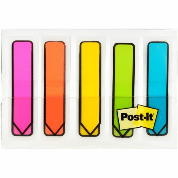 Post-it® Arrow Flags in On-the-Go Dispenser - Bright Colors - Image 2