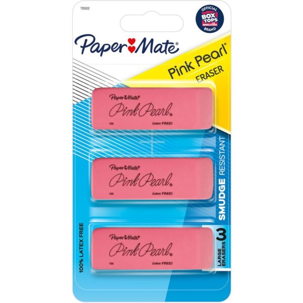 Paper Mate Pink Pearl Eraser