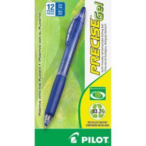 A package of pens with blue ink.