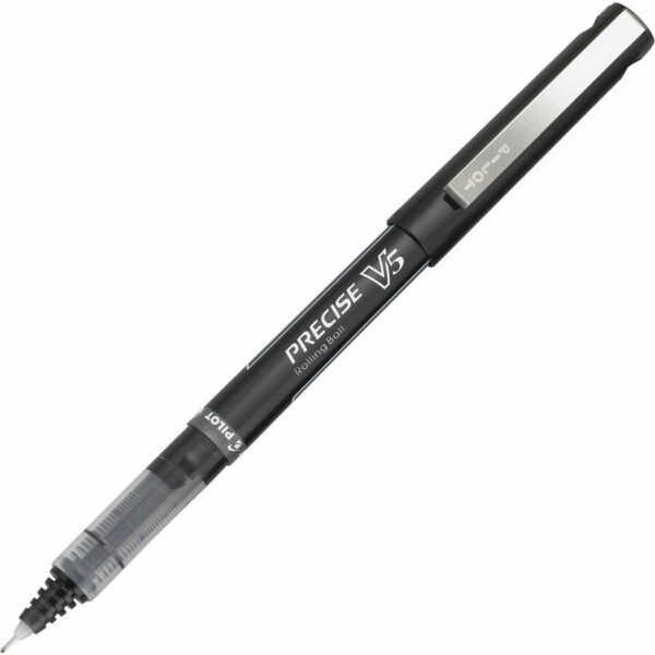 A black and white pen with a tip