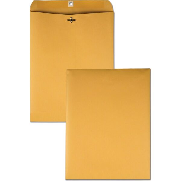 Quality Park 10 x 13 Clasp Envelopes in Dispenser Box