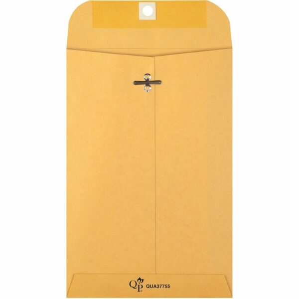 Quality Park 6 x 9 Extra Heavy-duty Kraft Clasp Envelopes - Image 2