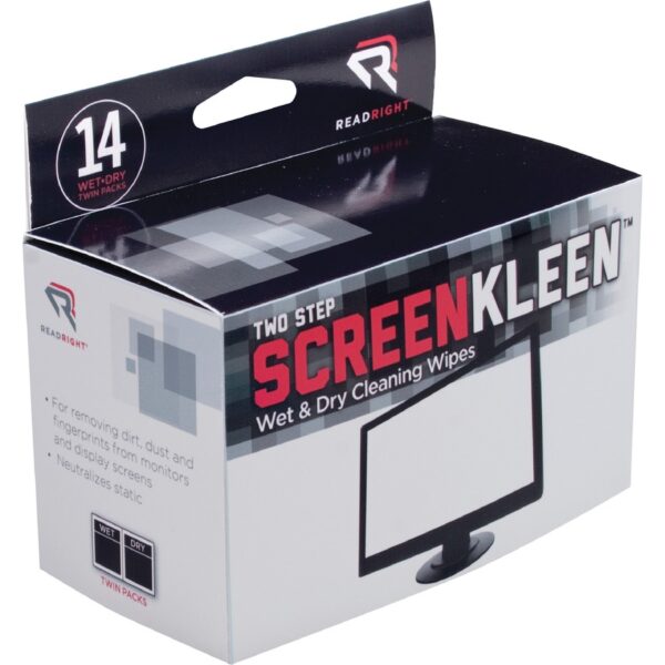 Read Right Kleen & Dry Screen Cleaners - Image 2