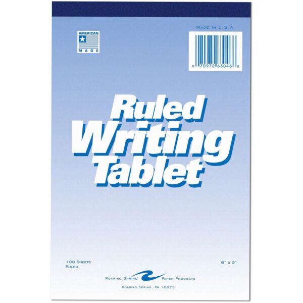 Roaring Spring Ruled Writing Tablets