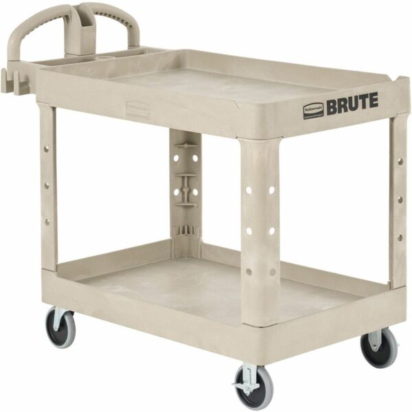 Rubbermaid Commercial Two Shelf Service Cart