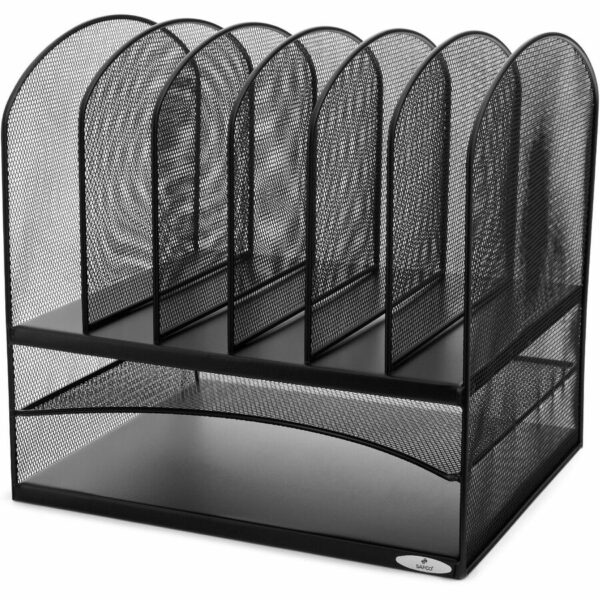 Safco Onyx 2 Horizontal/6 Upright Desk Organizer - Image 3