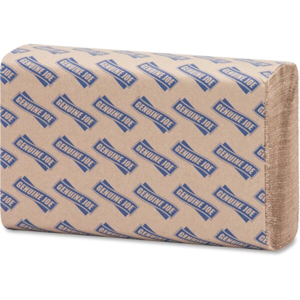 Genuine Joe Multifold Natural Towels - Image 2