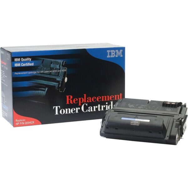 Turbon Remanufactured Laser Toner Cartridge - Alternative for HP 42X (Q5942X) - Black - 1 Each